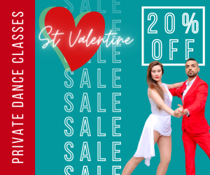 Valentine Sale Offers Private Salsa and bachata dance lessons Cardiff Wales